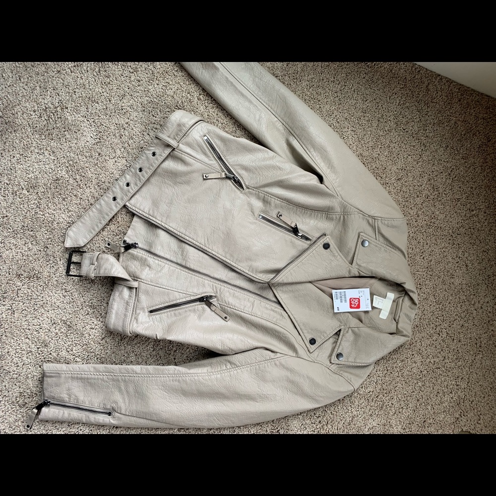 Brand New h&m leather jacket!